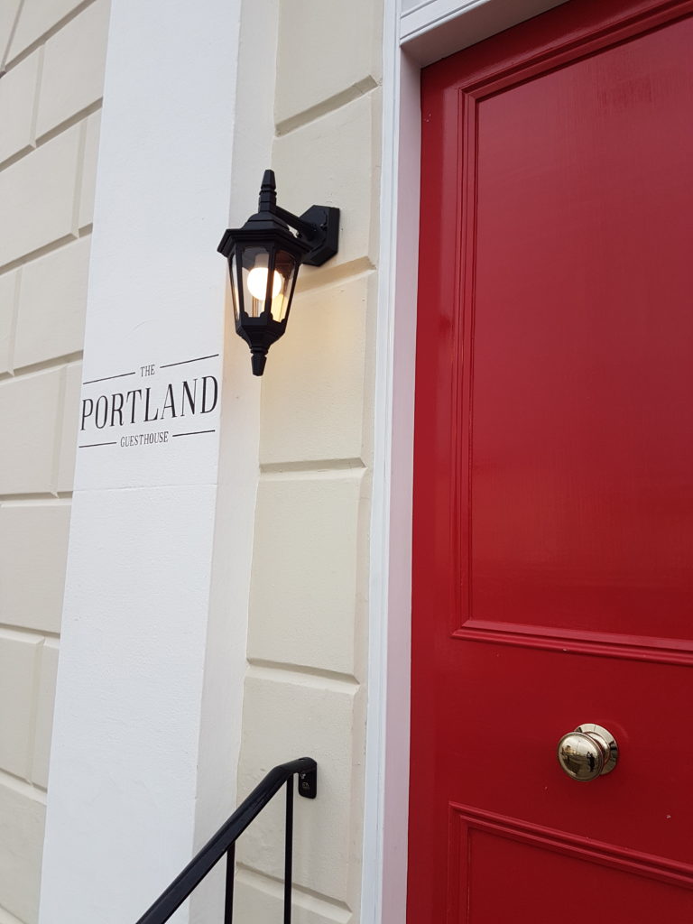 Entrance to The Portland Guest House
